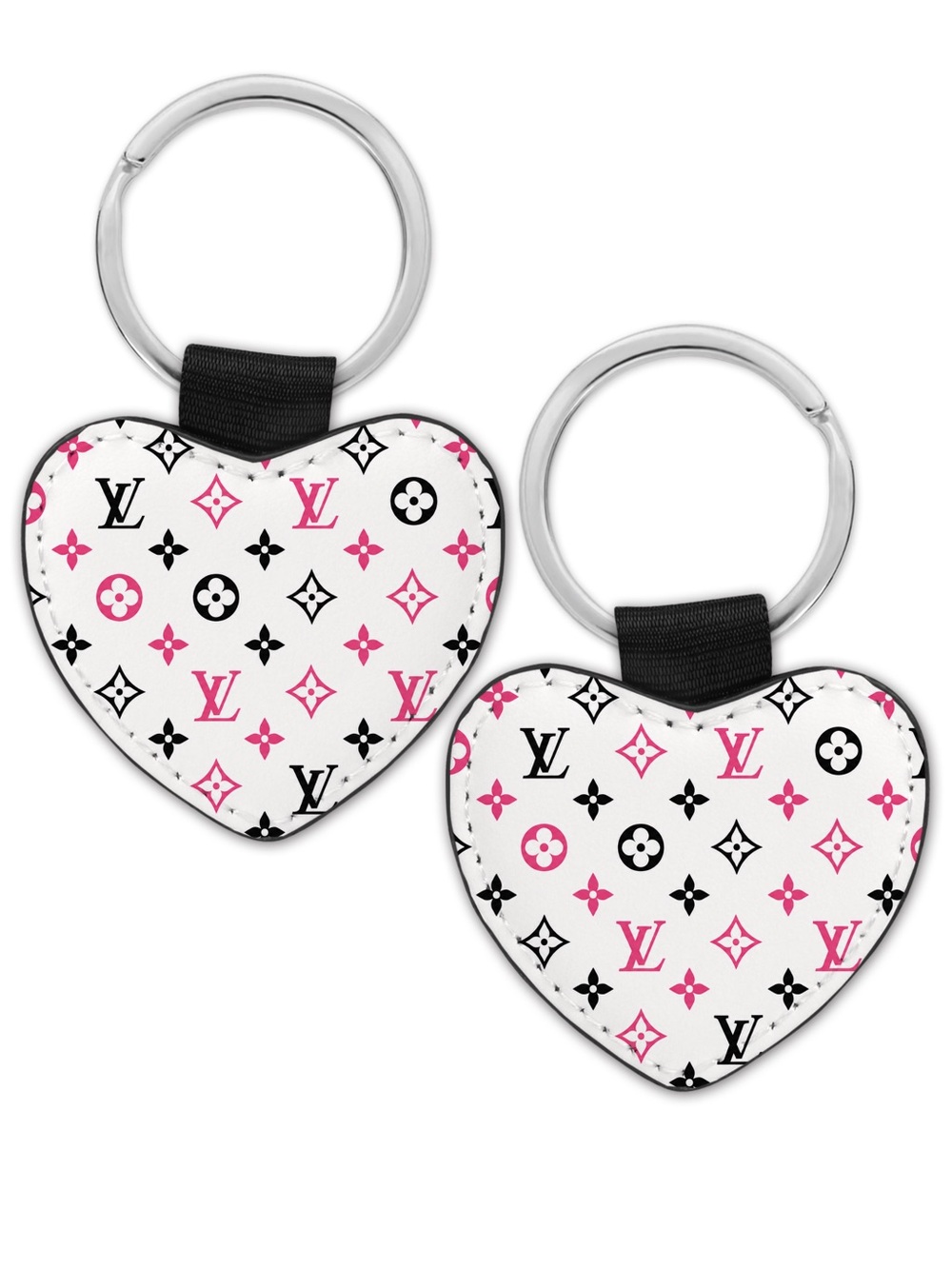 HANDMADE FASHION Heart Keychain